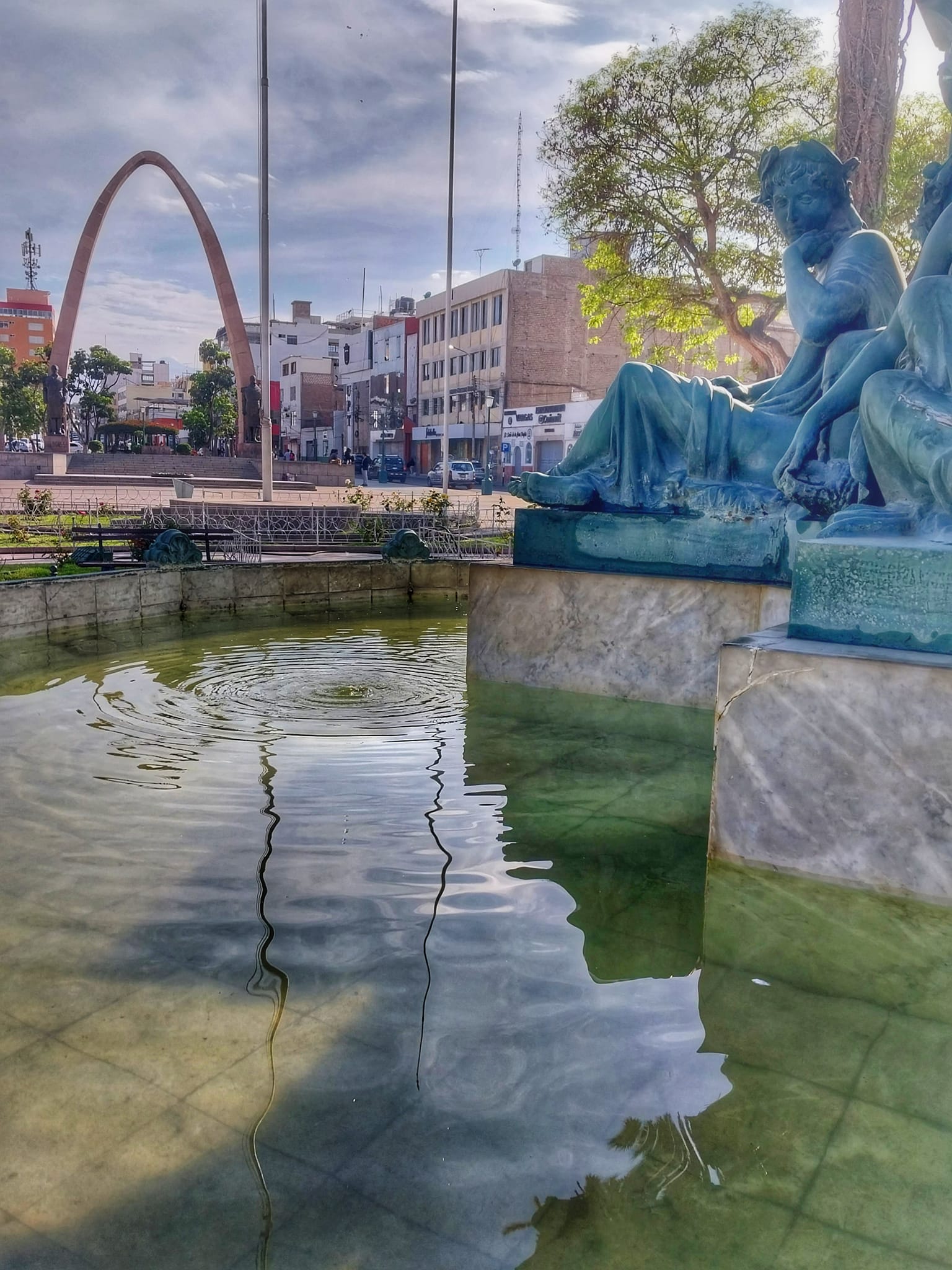 Vista del Paseo Civico de Tacna asociada a emprendimiento y flujo binacional